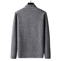 Chaqueta de punto para hombre con cuello mao - Karl