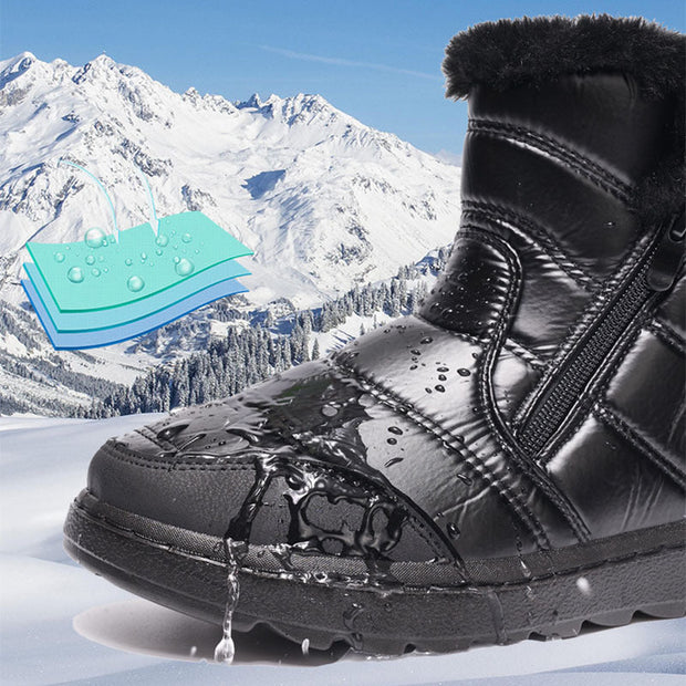 Priscilla - Botas altas de invierno de forro polar