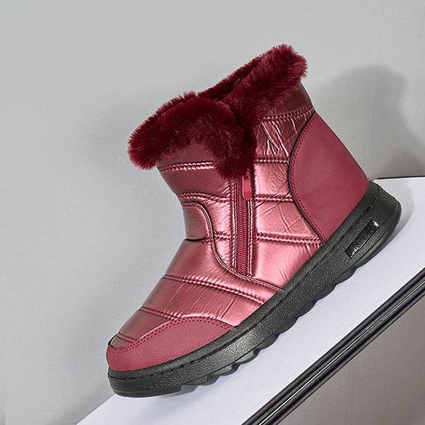 Priscilla - Botas altas de invierno de forro polar