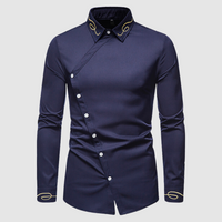 Alfred - Elegante camisa de manga larga