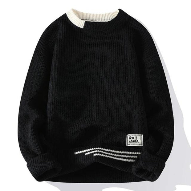 Jersey de punto suave para hombre