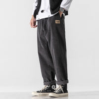 Pantalones para hombre efecto pana suave - Edrion