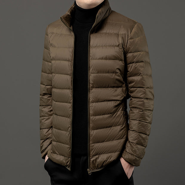 Chaqueta ligera acolchada para hombre con cierre de cremallera - Patrick