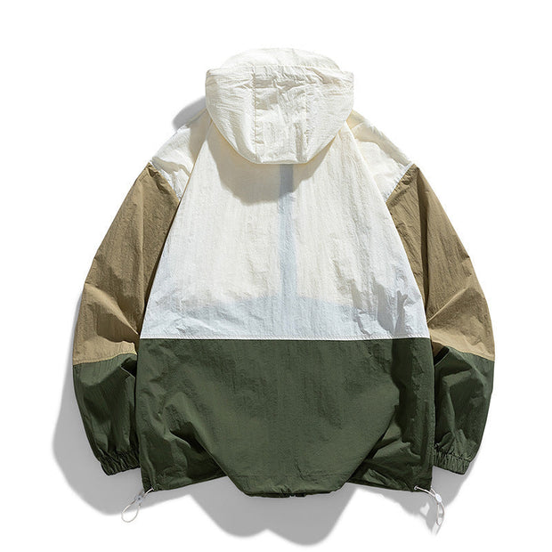 Chaqueta ligera con capucha - Enzo