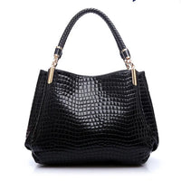 Bolso de hombro mujer con textura efecto brillante - Isadora