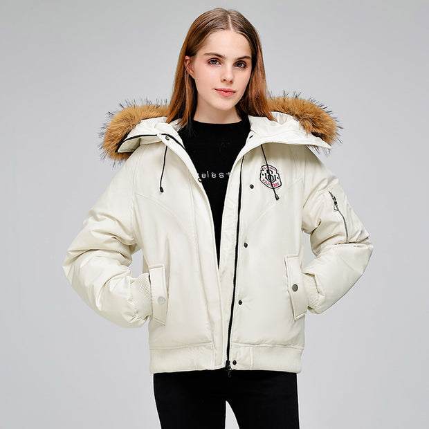 Cazadora para mujer corta acolchada de invierno - Lysanne