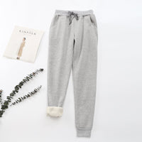 Pantalones para mujer efecto aterciopelado interior - Lureta