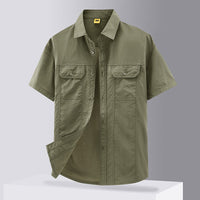 Camisa de trabajo hombre estilo casual con bolsillos - Felipe