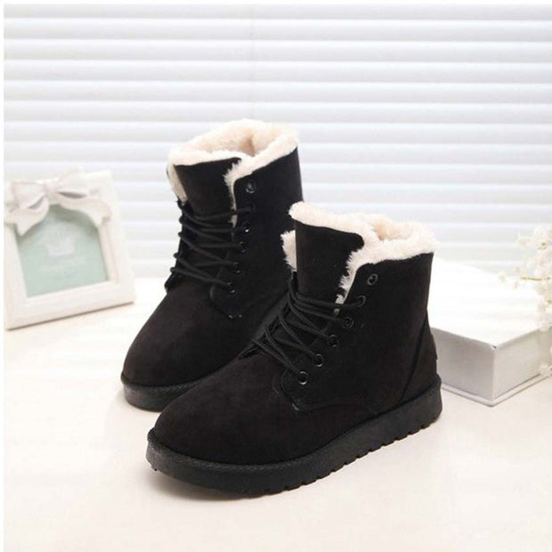 Botines para mujer interior afelpado cálido - Arlena