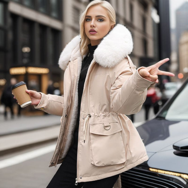 Parka acolchada premium para mujer - Elinor