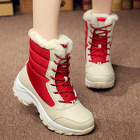 Botas de nieve impermeables para mujer con forro calido - Elara