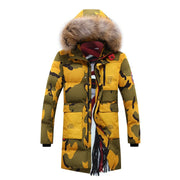 Amarillo con marron