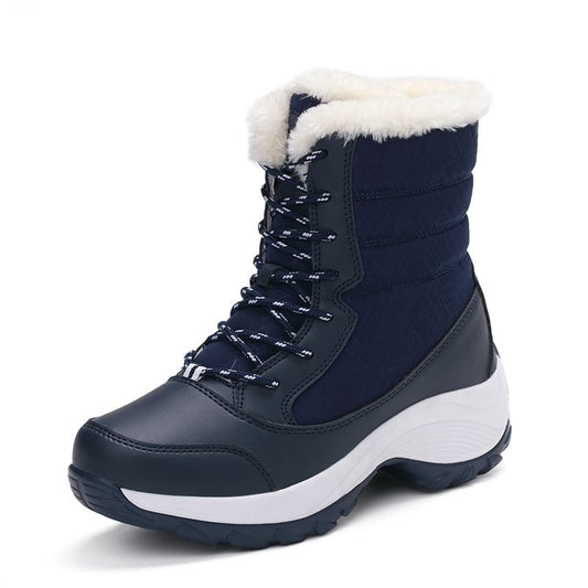 Botas de nieve impermeables para mujer con forro calido - Elara