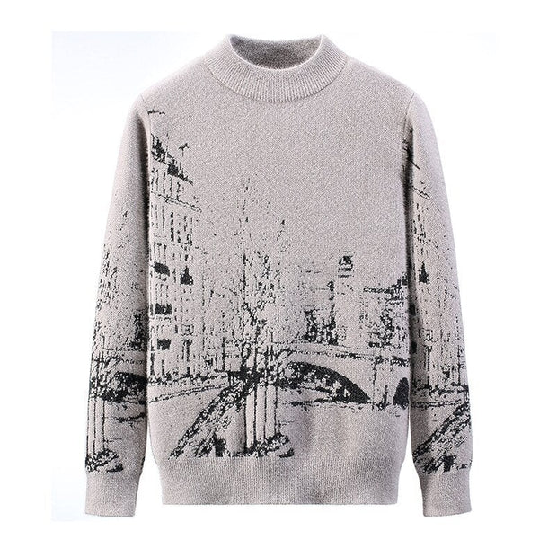 Jersey para hombre tejido grueso efecto urbano - Naël