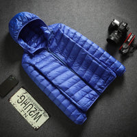 Chaqueta acolchada ligera hombre con capucha y cremallera - Tidus