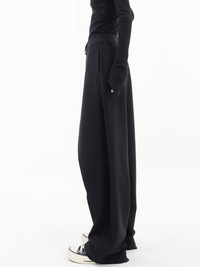 Pantalón para mujer de pierna ancha con cintura estructurada - Arleth