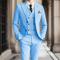Paolo - Elegante traje de novio de 3 piezas