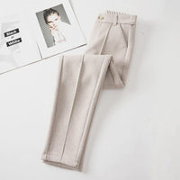 Pantalones para mujer efecto lana cálida - Annelise