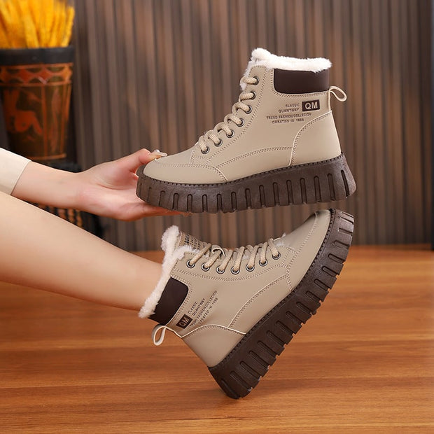 Botines para mujer estilo invernal  - Vaelinne