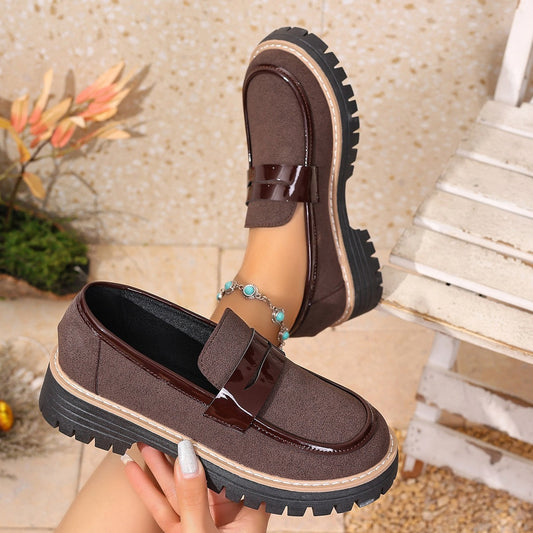Mocasines mujer suela gruesa - Selene