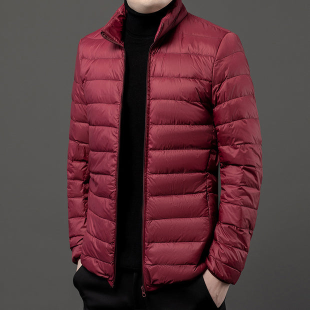 Chaqueta ligera acolchada para hombre con cierre de cremallera - Patrick