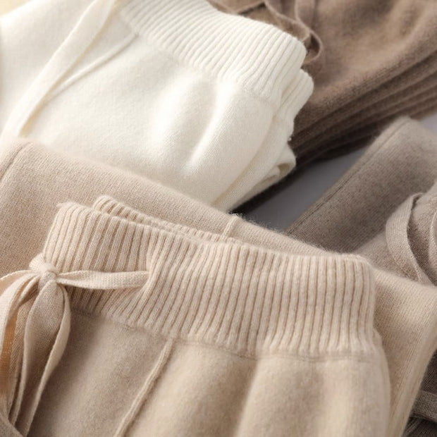 Pantalón para mujer efecto punto suave - Iverine