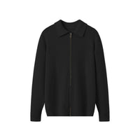 Cárdigan de punto con cuello para hombre - Franco