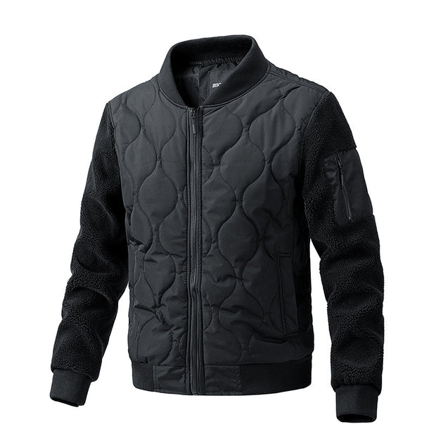 Cazadora bomber para hombre de tejido mixto vegano - Auren