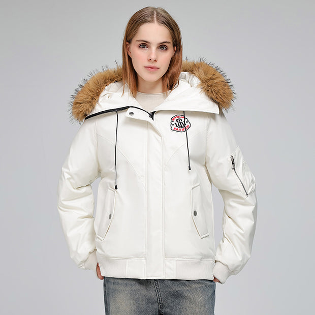 Cazadora para mujer corta acolchada de invierno - Lysanne