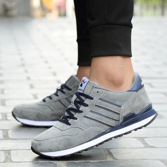 Zapatillas deportivas hombre transpirables con cordones - Axel