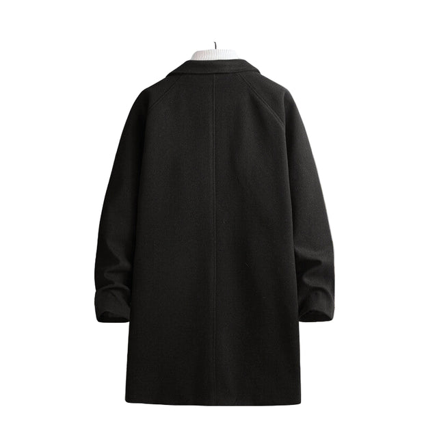 Abrigo largo de lana para hombre - Armand