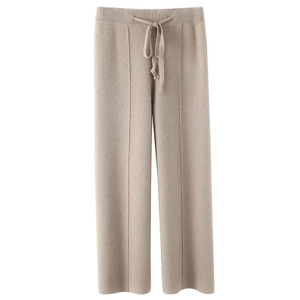 Pantalón para mujer efecto punto suave - Iverine