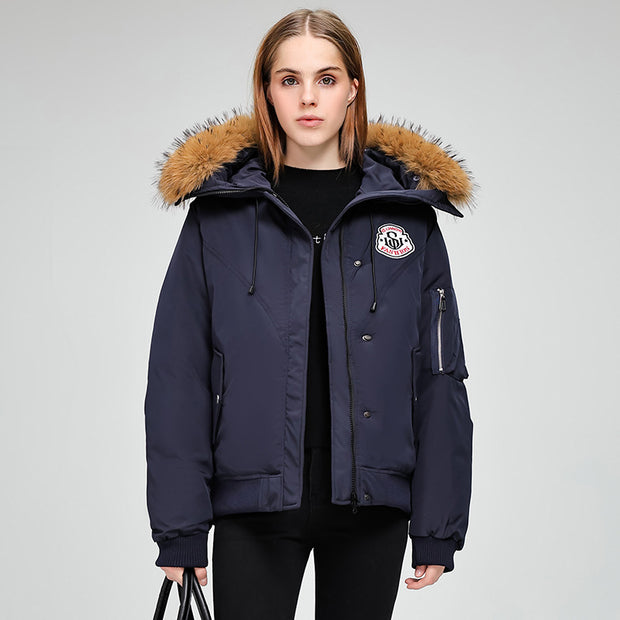 Cazadora para mujer corta acolchada de invierno - Lysanne