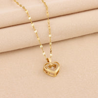 Collar Corazón Doble Mujer - Liora