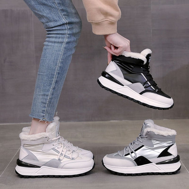 Zapatillas de invierno para mujer con forro clido y suela antideslizante - Yensi