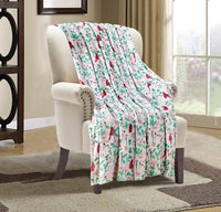 Manta térmica con estampado navideño