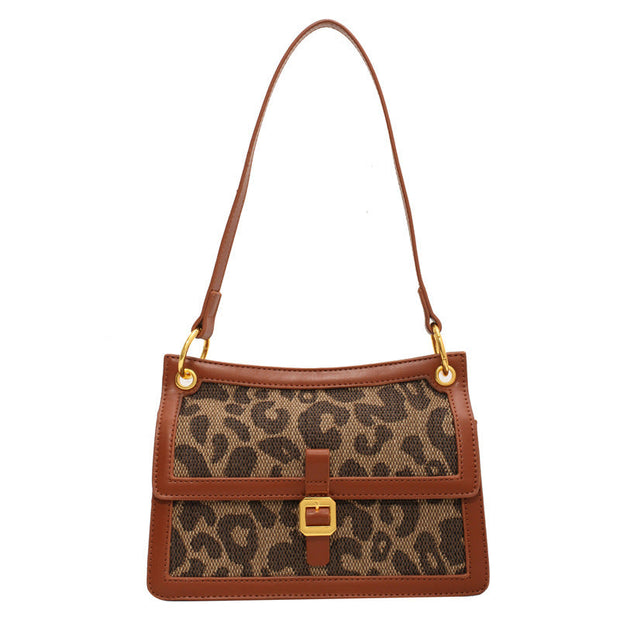 Bolso cuadrado estampado leopardo - Selinne