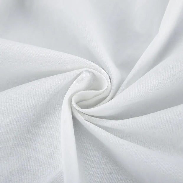 Vestido corto para mujer botones decorativos estilo evasé - Mirella