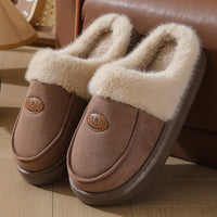Pantuflas de hombre Cálido forro de piel Antideslizante - Lars