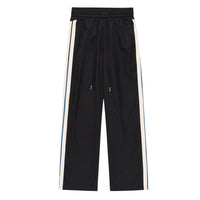 George - Pantalón recto drapeado de pierna ancha para hombre