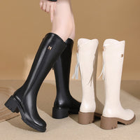 Botas altas para mujer robustas - Svetya