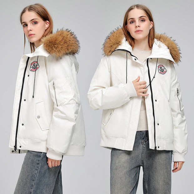 Cazadora para mujer corta acolchada de invierno - Lysanne