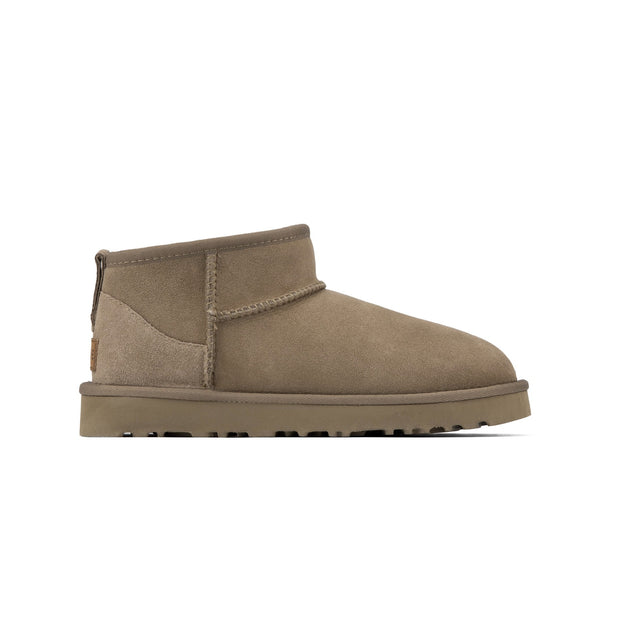 Botines de invierno para mujer en ante con forro de lana - Emilia