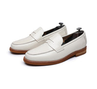 Mocasines hombre cuero genuino estilo clásico - Whitmore