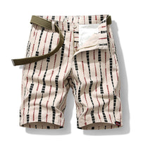Pantalón corto para hombre estampado moderno estilo casual - Bruno