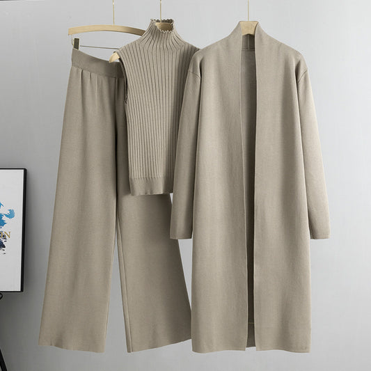 Conjunto invernal de punto tres piezas  - Isolde