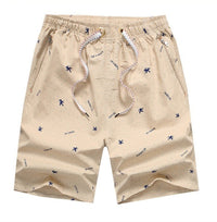 Pantalones cortos hombre algodón estampado estilo casual - Iván