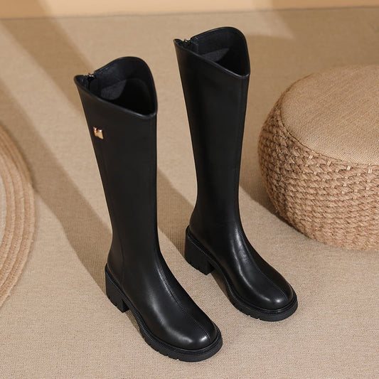 Botas altas para mujer robustas - Svetya