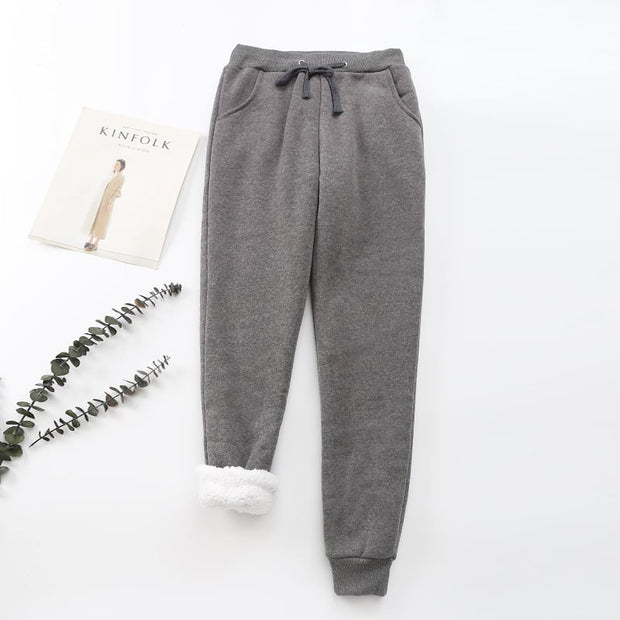 Pantalones para mujer efecto afelpado interior - Velya