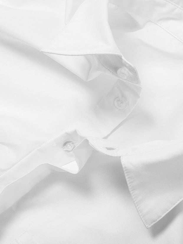 Everly - Camisa asimétrica de algodón
